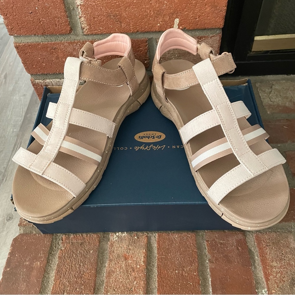 Dr. Scholl’s Adele 3 Taupe Sandals